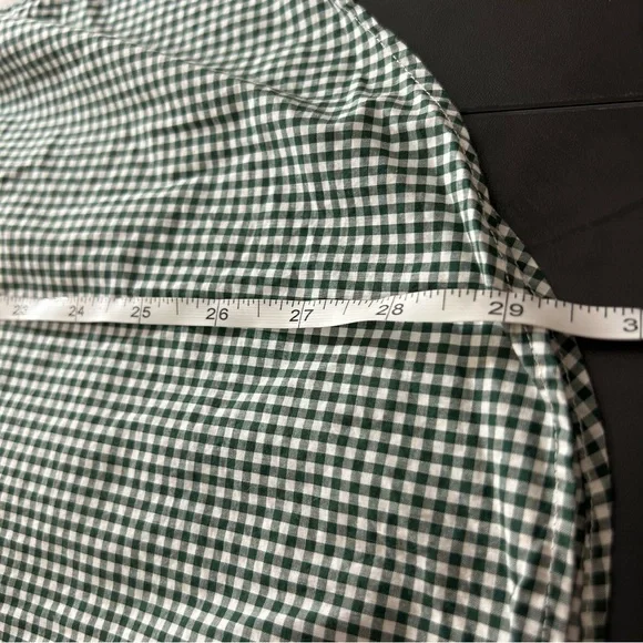 POLO Ralph Lauren Men's Casual Button Down Shirt Green White Size Medium - Picture 6 of 6